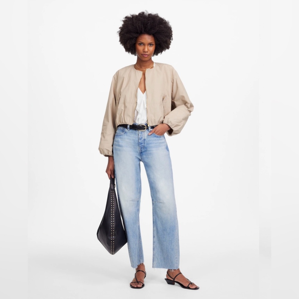 Madewell Darted Barrel Jeans